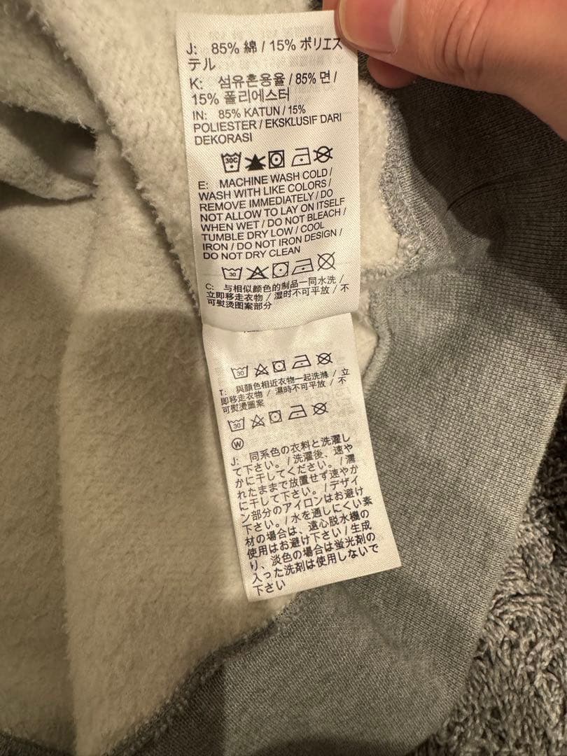 sutussy×nike Lサイズ　スウェット