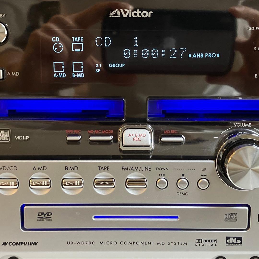 Victor UX-M700 コンポ CD・MD・カセットデッキ