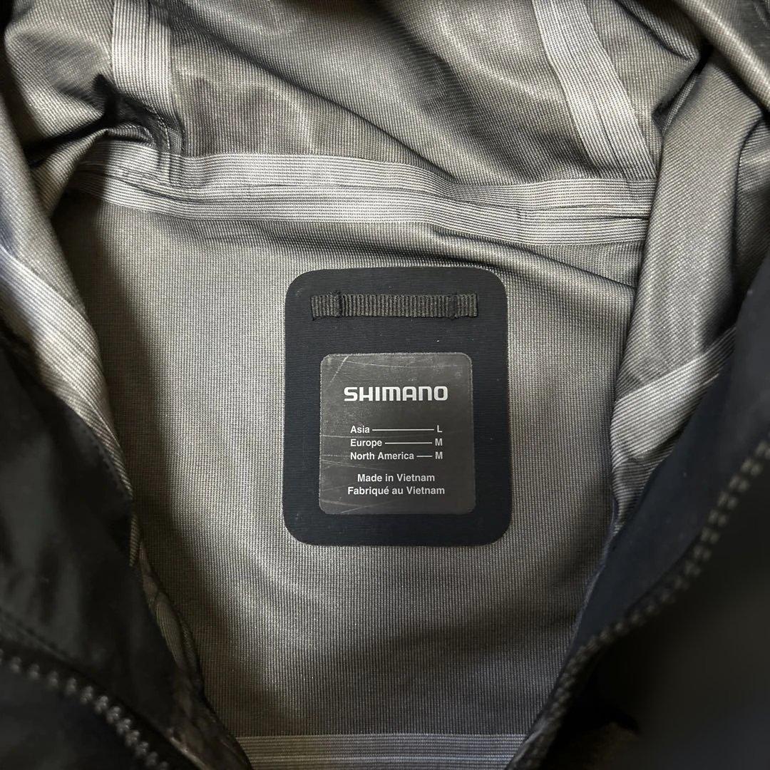 シマノ esレインジャケット 03 ブラック Lサイズ