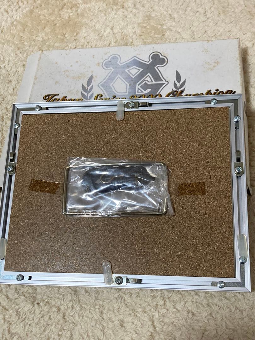 激レア　未開封　読売巨人軍　ON対決日本シリーズ優勝記念品　松井秀喜長嶋茂雄