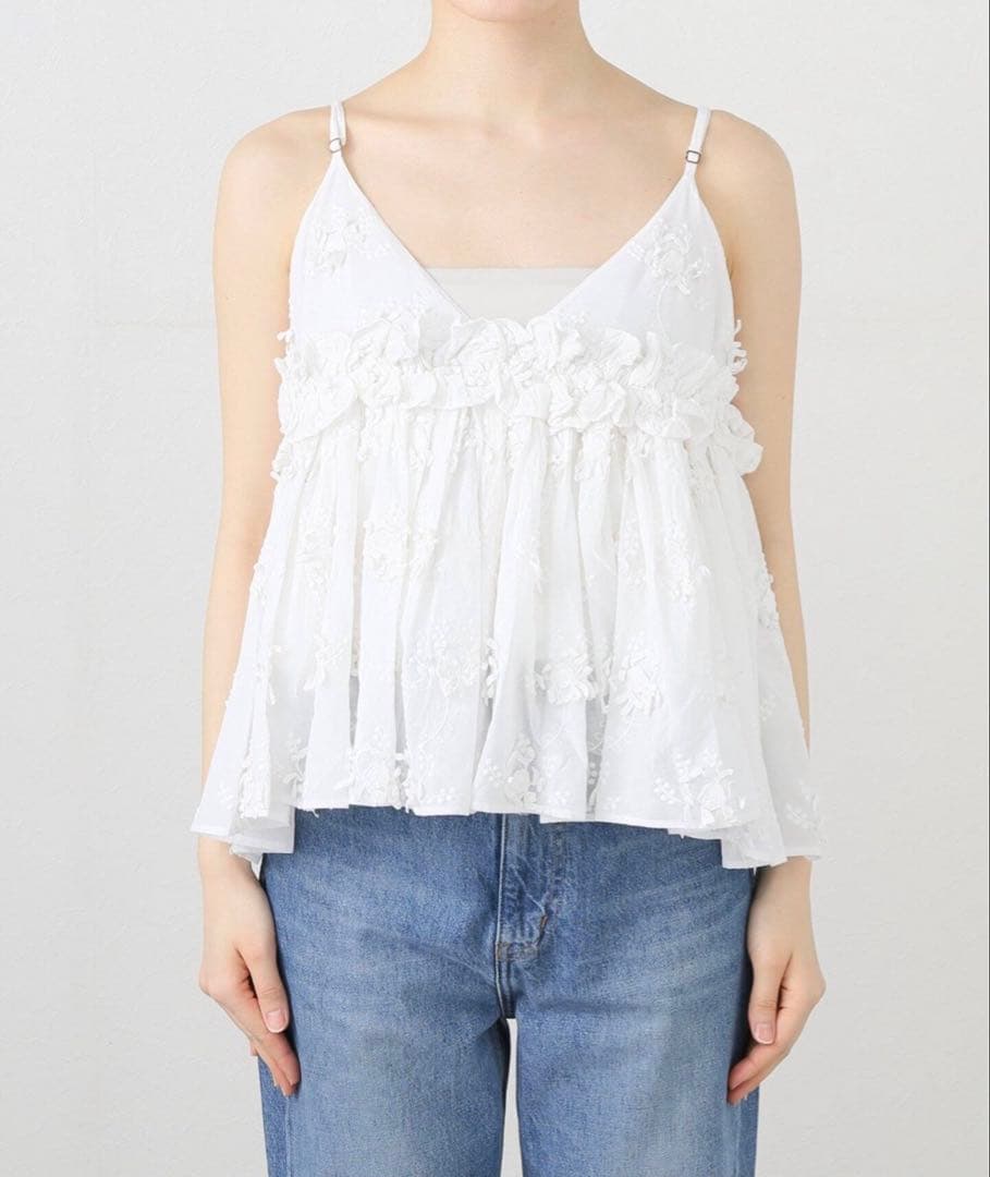 【crinkle crinkle crinkle】キャミソール