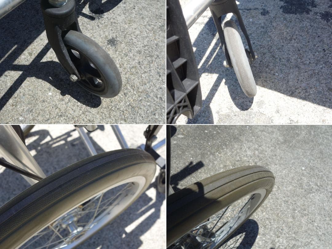 K▼ミキ 車椅子 車いす 介助型 BAL-2 (38668)