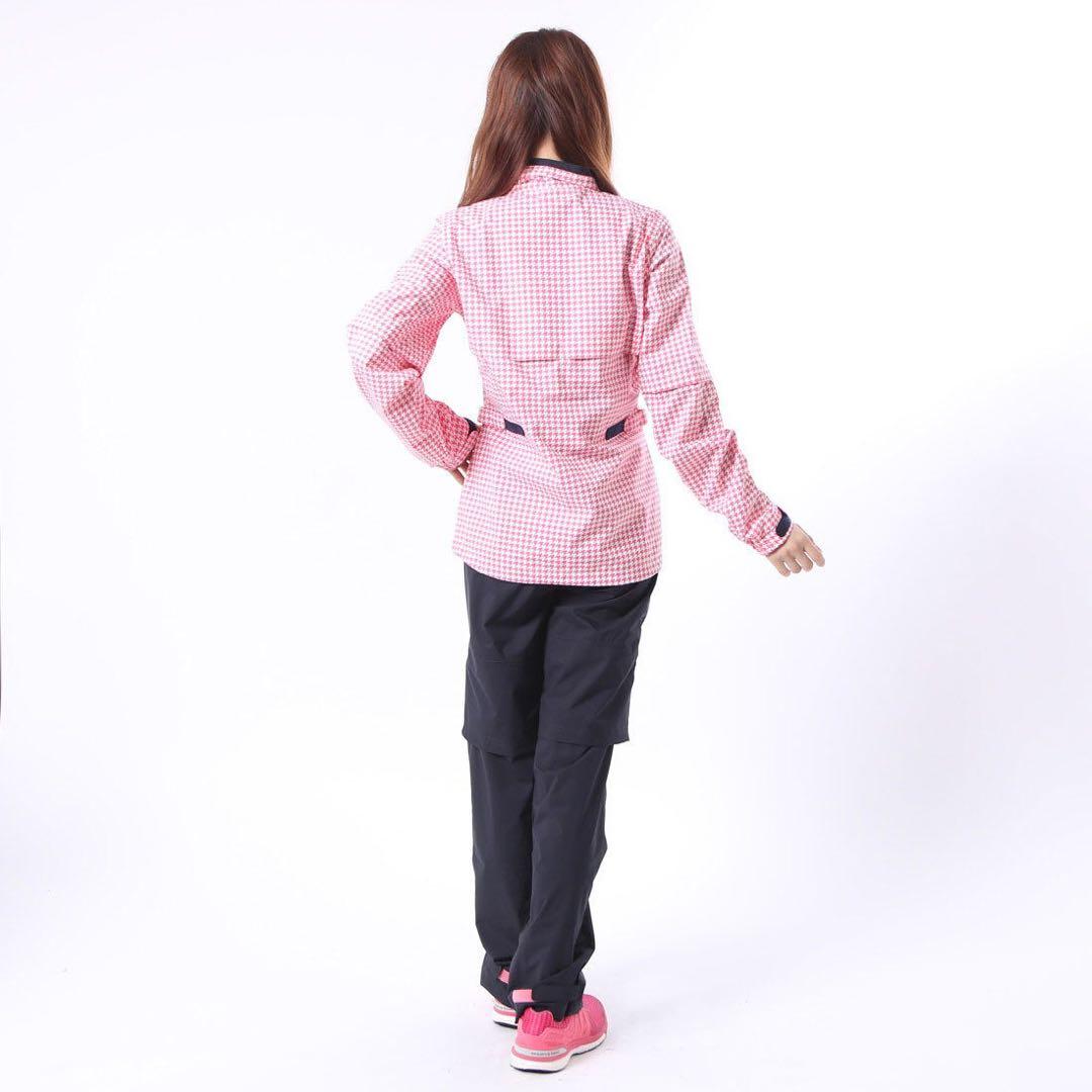 【新品】adidas アディダス ゴルフ レインウェア 千鳥格子 上下セット