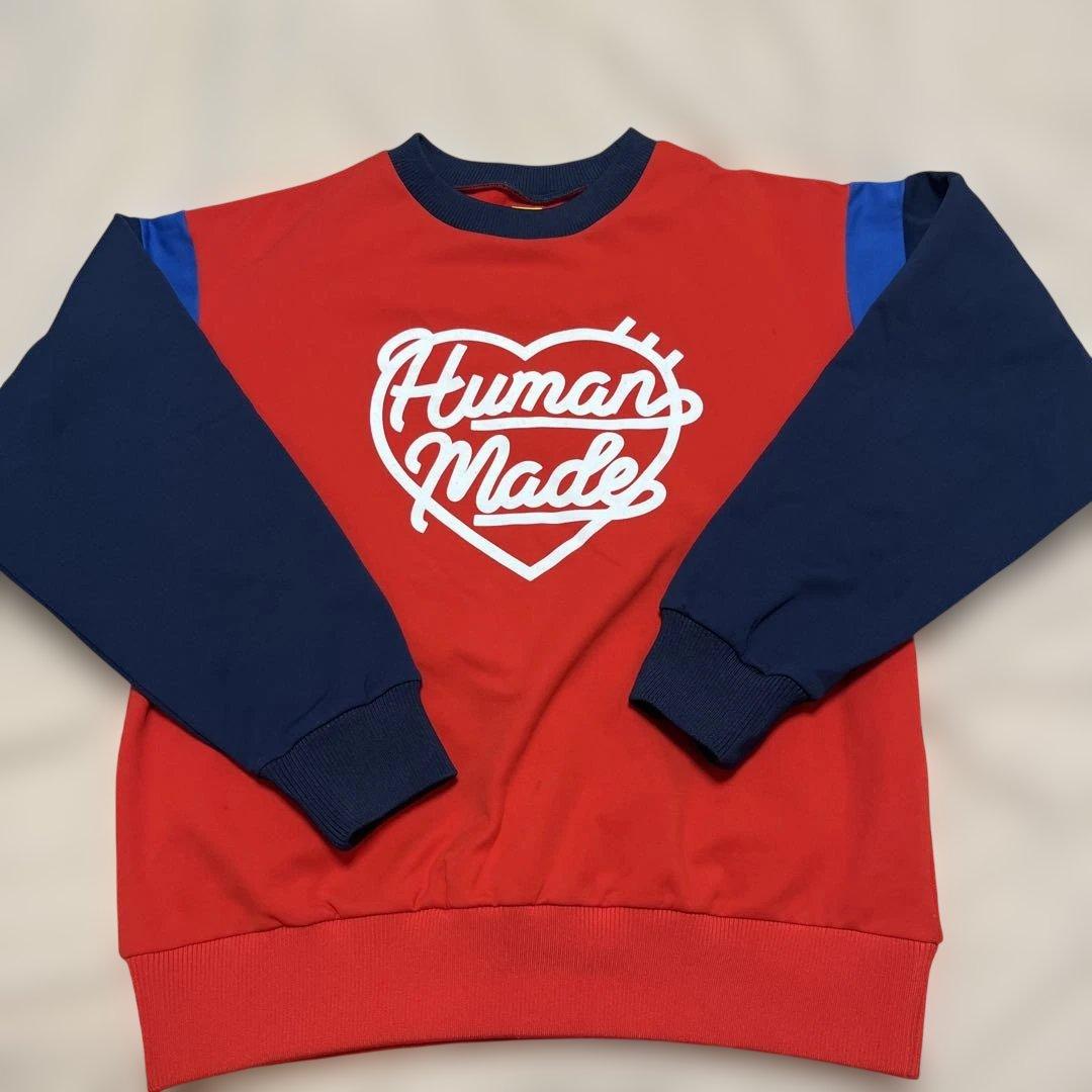 Human Made ハートロゴ トレーナー