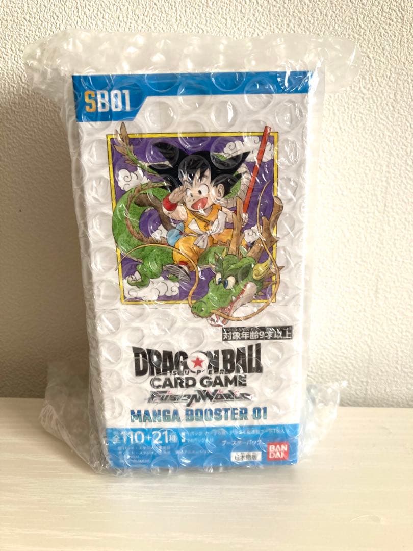 【テープ付き未開封】ドラゴンボール MANGA BOOSTER 01 1BOX