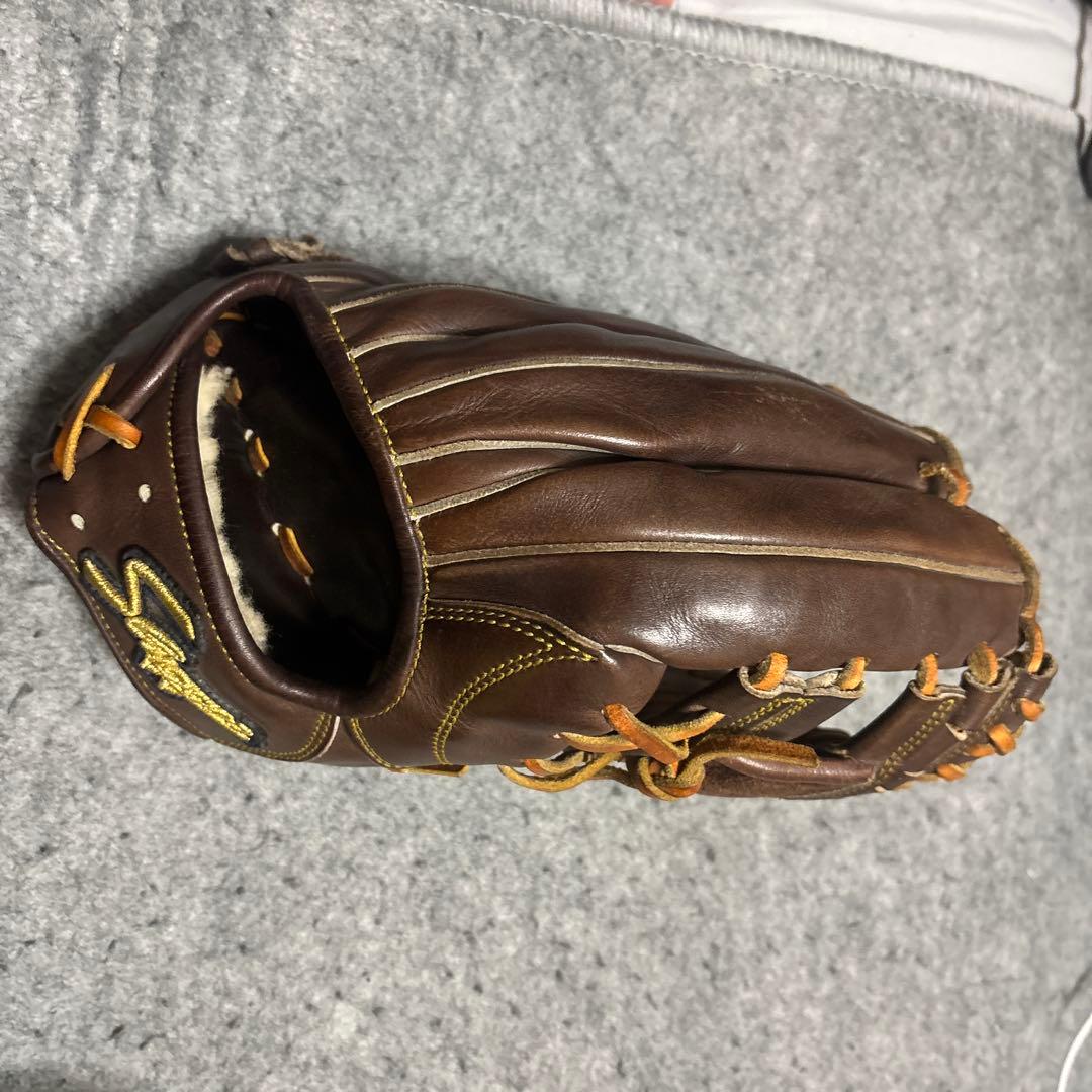 スラッガー　硬式用グローブ　内野用 S ブラウン レザー 野球グローブ