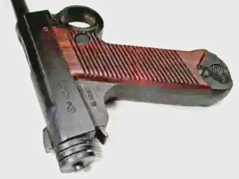 南部十四式アフリカ黒檀模型　1/1スケール　手作　新品