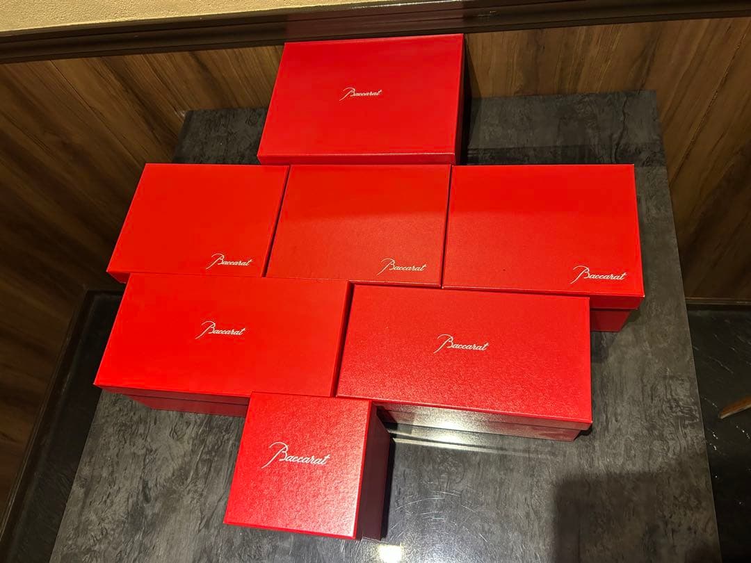 バカラ空箱　7個