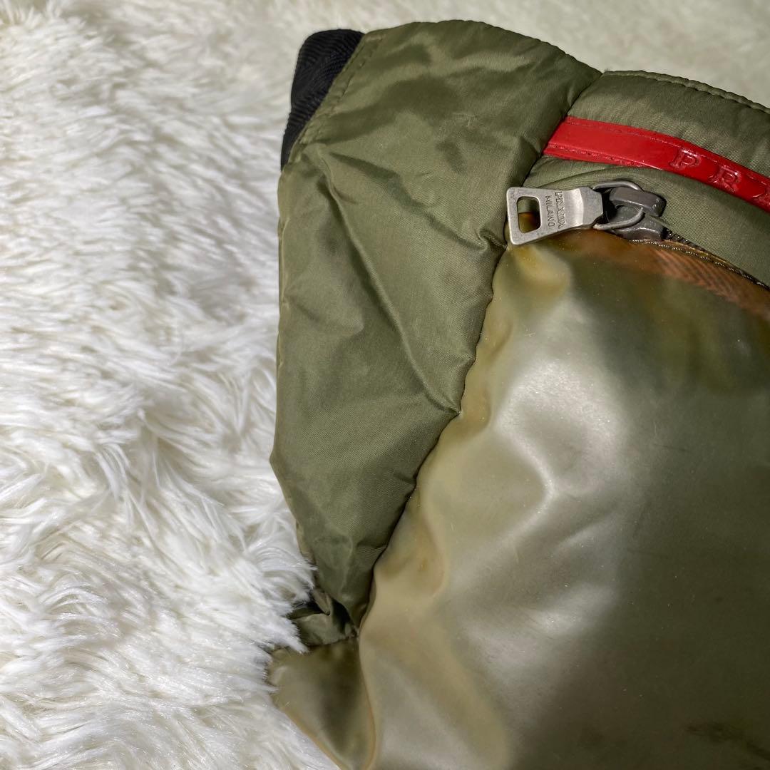 希少✨PRADA ギャランティーカード付き　ウエストポーチ　ボディーバッグ