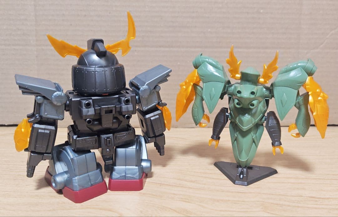 SDガンダム BB戦士 三国伝 No.352 戦神合身 蚩尤ガンダム 組立て済み