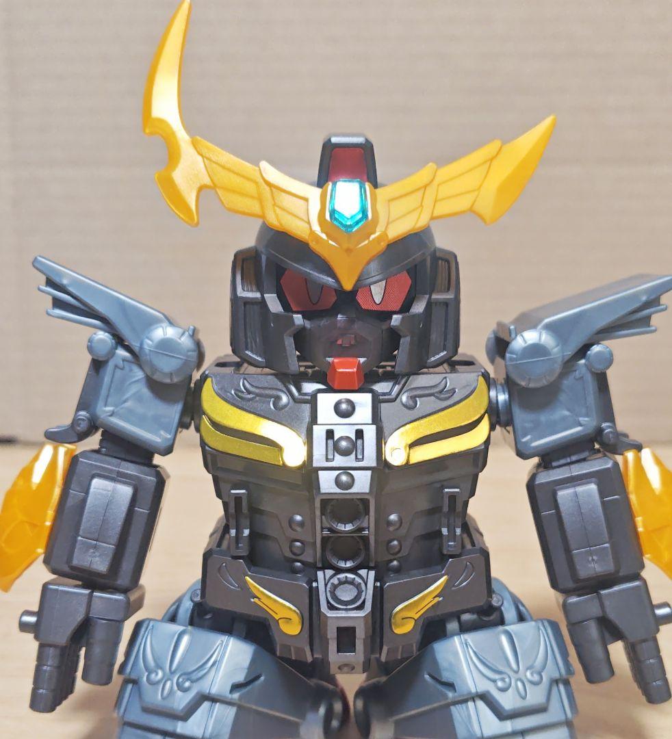 SDガンダム BB戦士 三国伝 No.352 戦神合身 蚩尤ガンダム 組立て済み