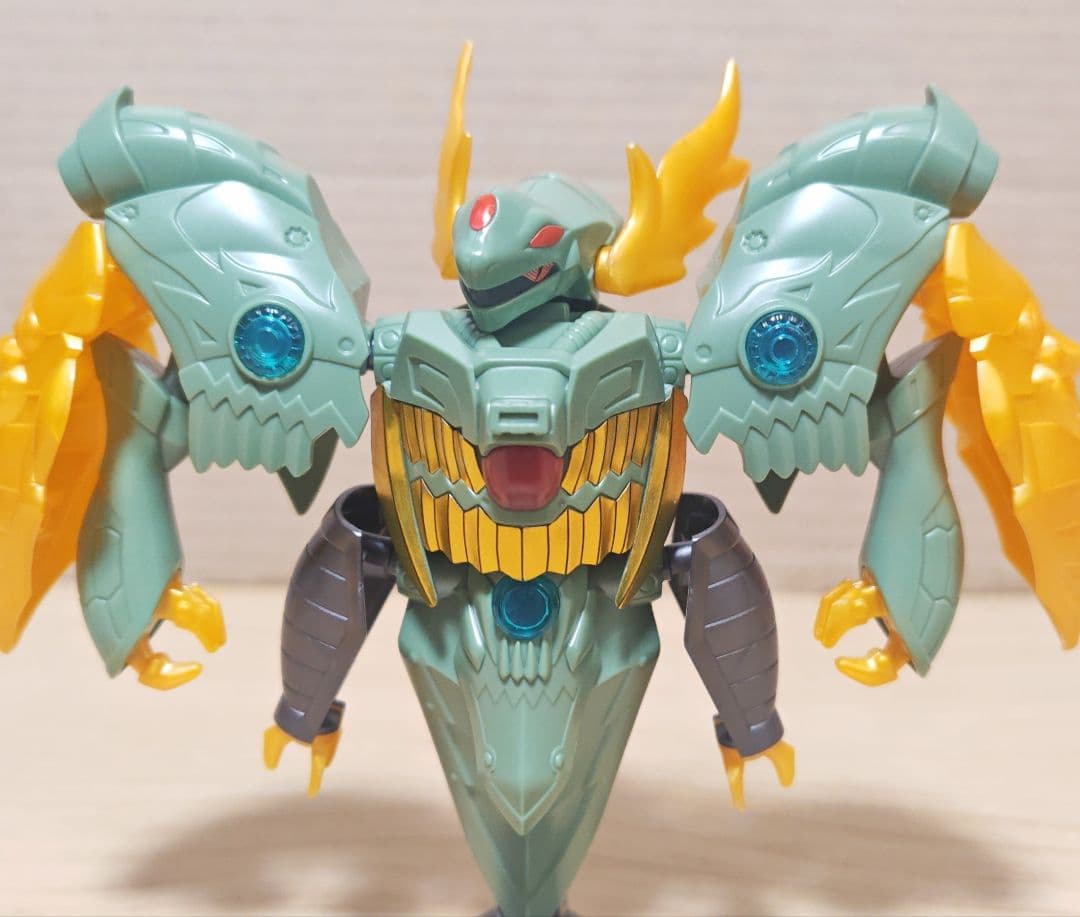 SDガンダム BB戦士 三国伝 No.352 戦神合身 蚩尤ガンダム 組立て済み