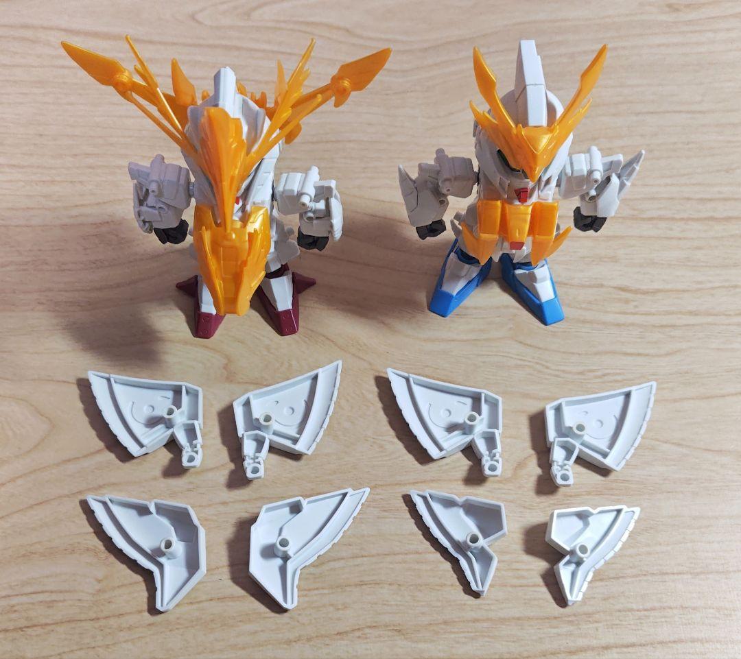 SDガンダム BB戦士 三国伝 No.352 戦神合身 蚩尤ガンダム 組立て済み