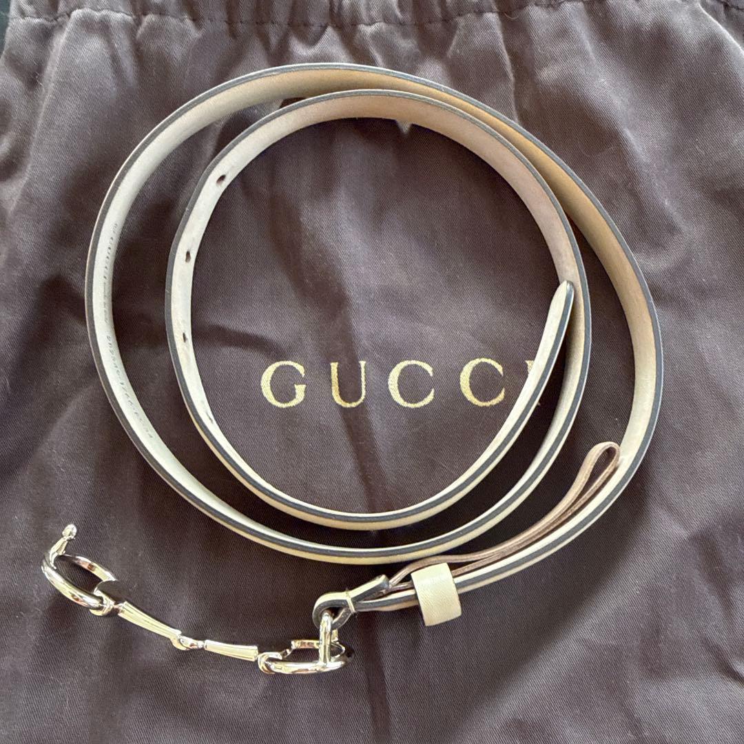 GUCCI ハーフホースビット バックル ベルト