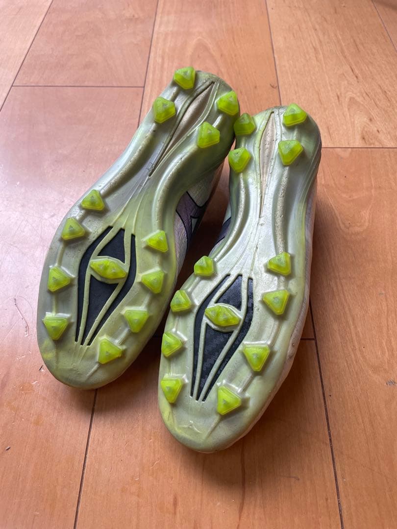 ミズノ　アルファ2 エリート　ホワイト/グリーン24.5cm