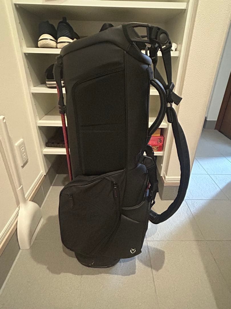 vessel スタンド式 ゴルフバッグ(ブラック)