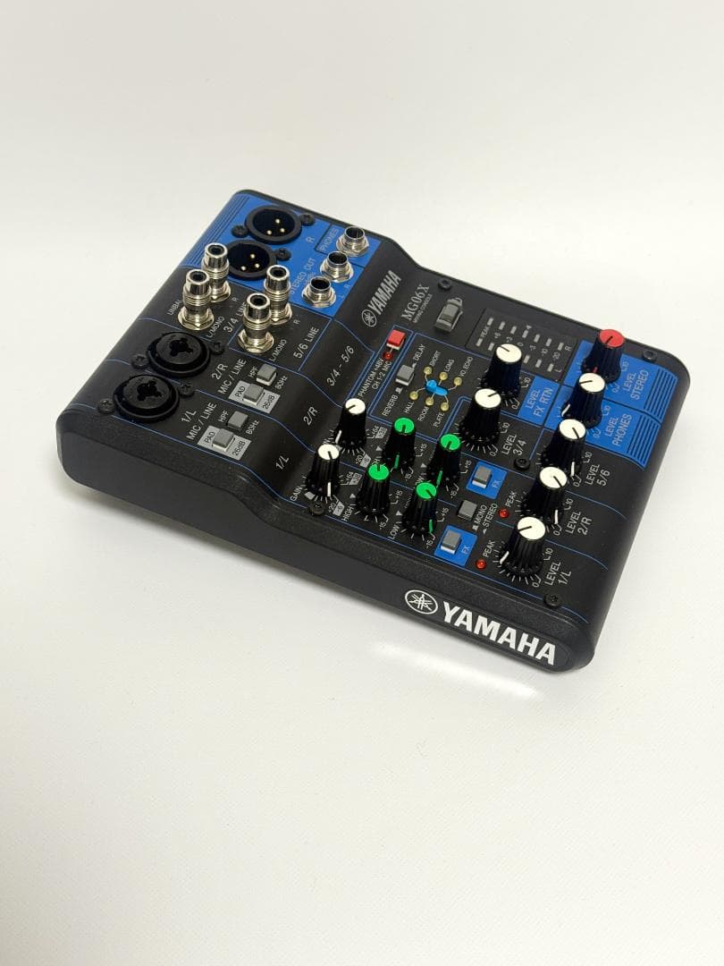 YAMAHA 6チャンネルミキシングコンソール MG06X ヤマハ