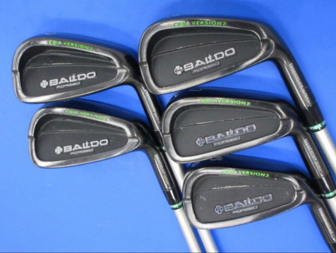 中古アイアン　BALDO CB16 VERSION2 5本セット MCI