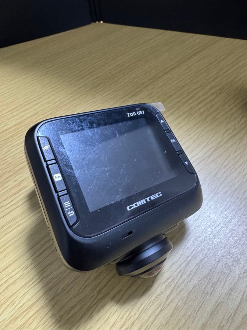 ZDR037 コムテックドライブレコーダー　360度カメラ前後カメラ