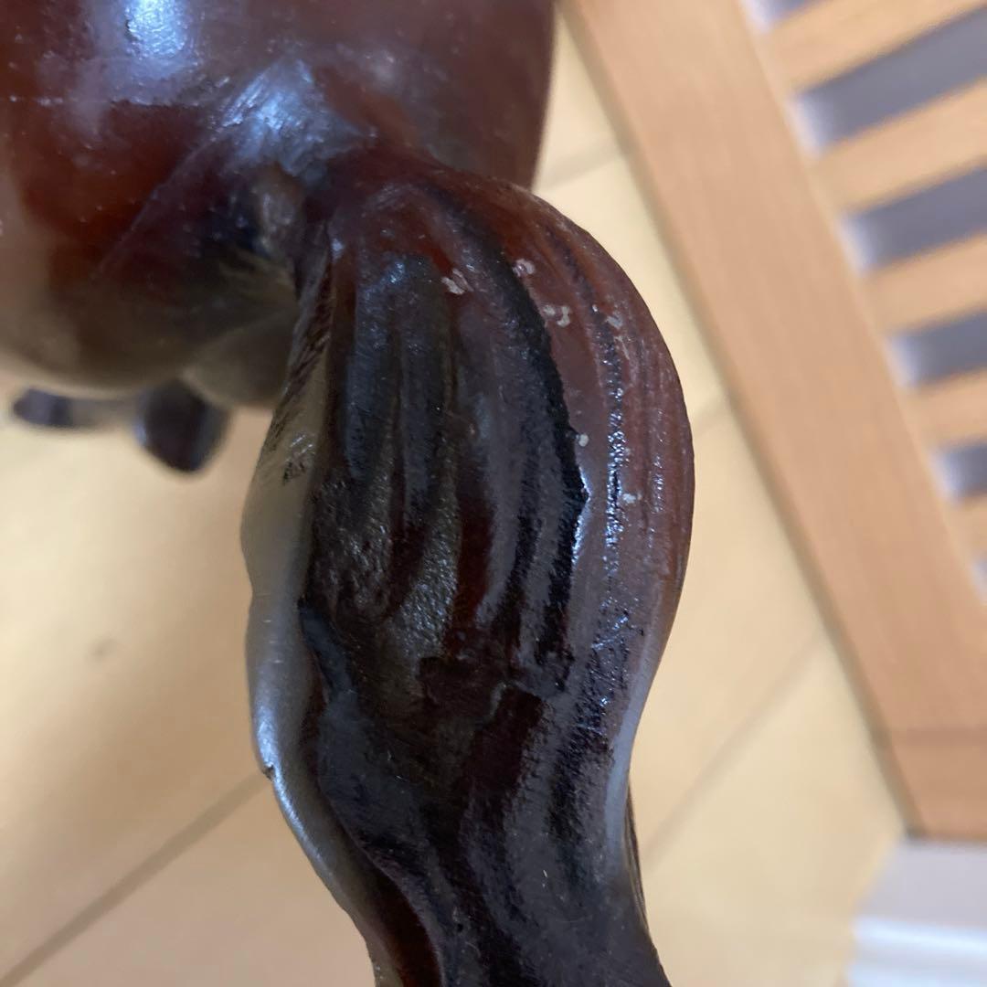 馬の置物　アンティーク　骨董品　昭和レトロ