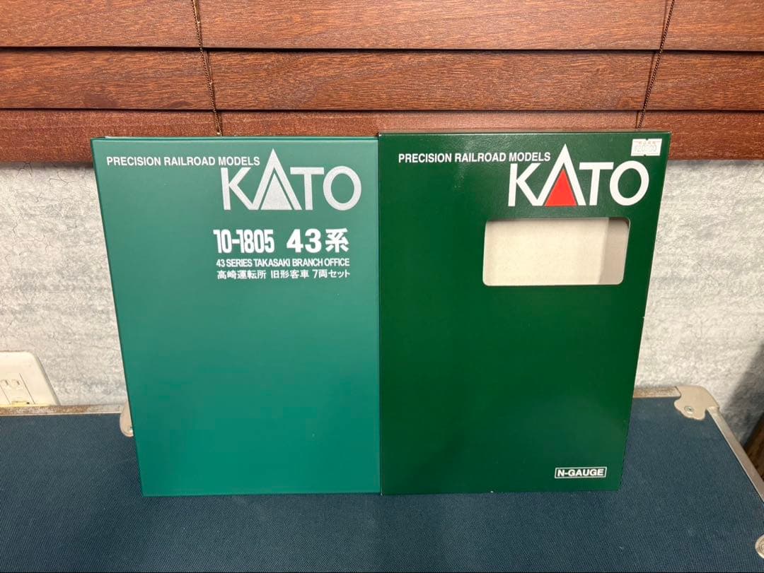 ＫＡＴＯ　10-1805　４３系　高崎運転所　旧形客車　7両セットNゲージ