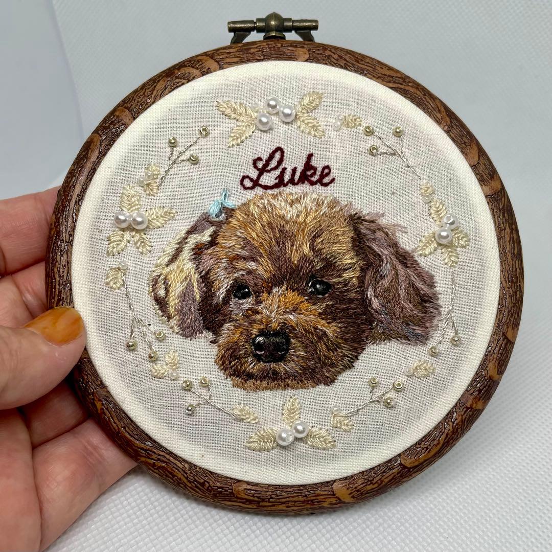 ぽぽうちの子刺繍オーダーメイド