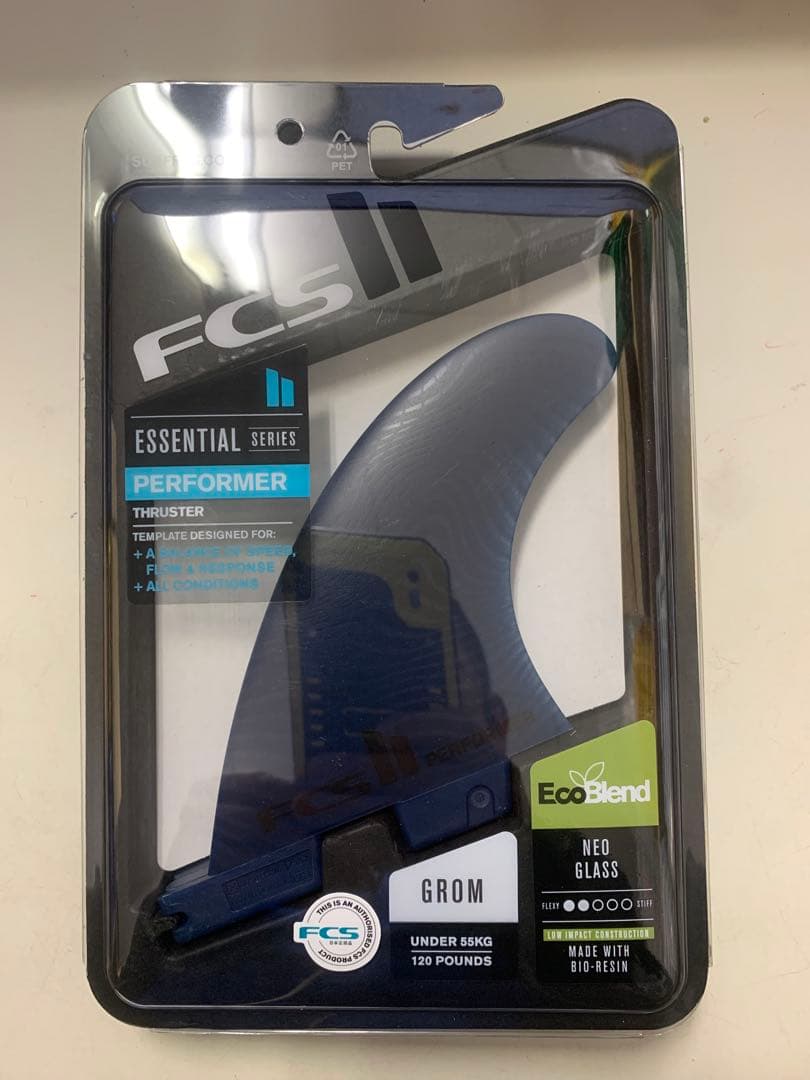 FCS2 パフォーマー エコブランド 3フィン XS キッズサイズ