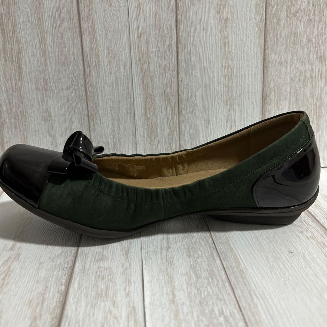 新品同様！ asics GIRO パンプス バレエシューズ 23.5cm EE