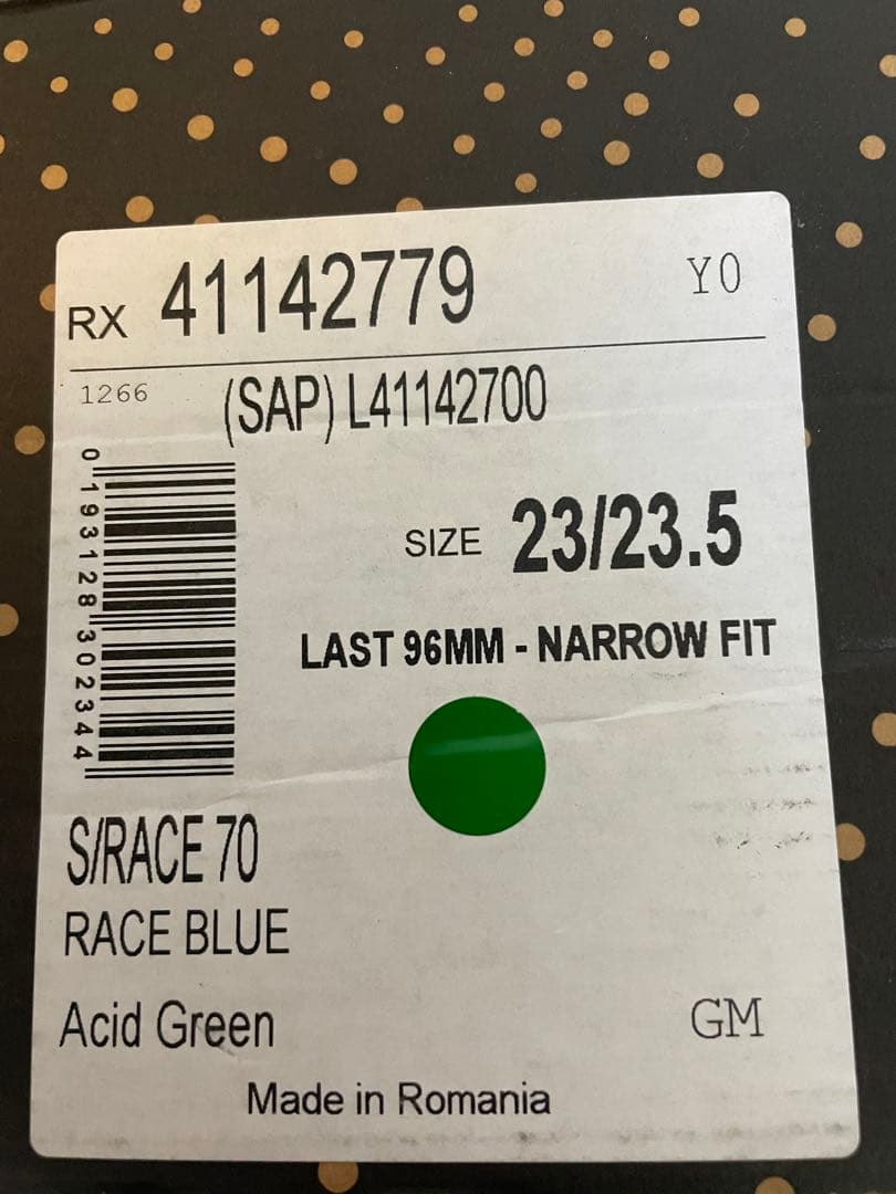 Salomon S/RACE 70 ジュニアスキーブーツ ブルー