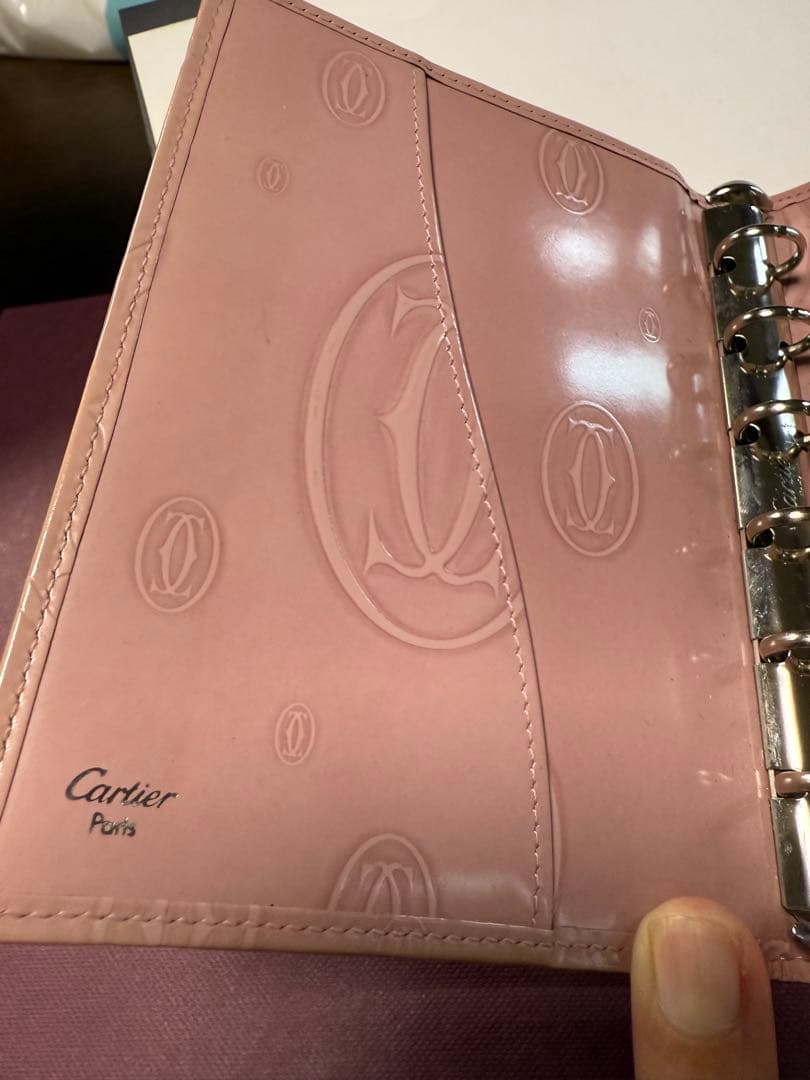 カルティエ　手帳　カードケース　ボールペン　３点セット