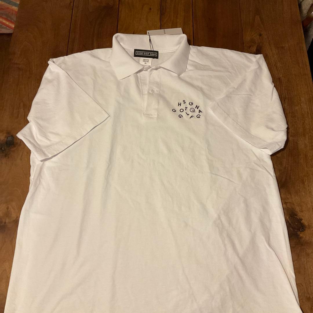 GHOST GOLF GANG　ゴーストゴルフギャング　ポロシャツ　XLサイズ