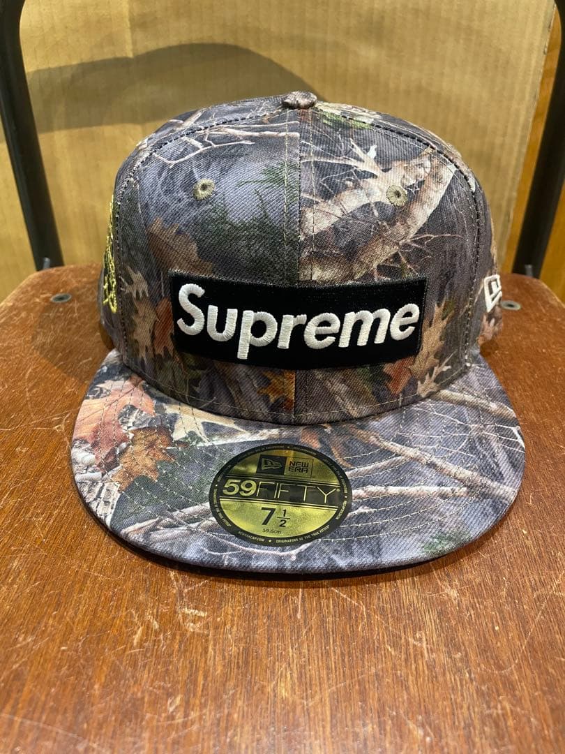 帽子 supreme championship box logo NEW ERA