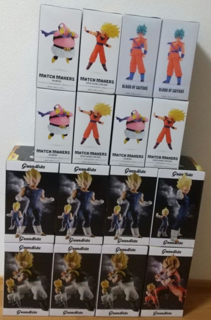 ドラゴンボール フィギュア 孫悟空 ベジータ 魔人ブウ ゴジータ サイヤ人3