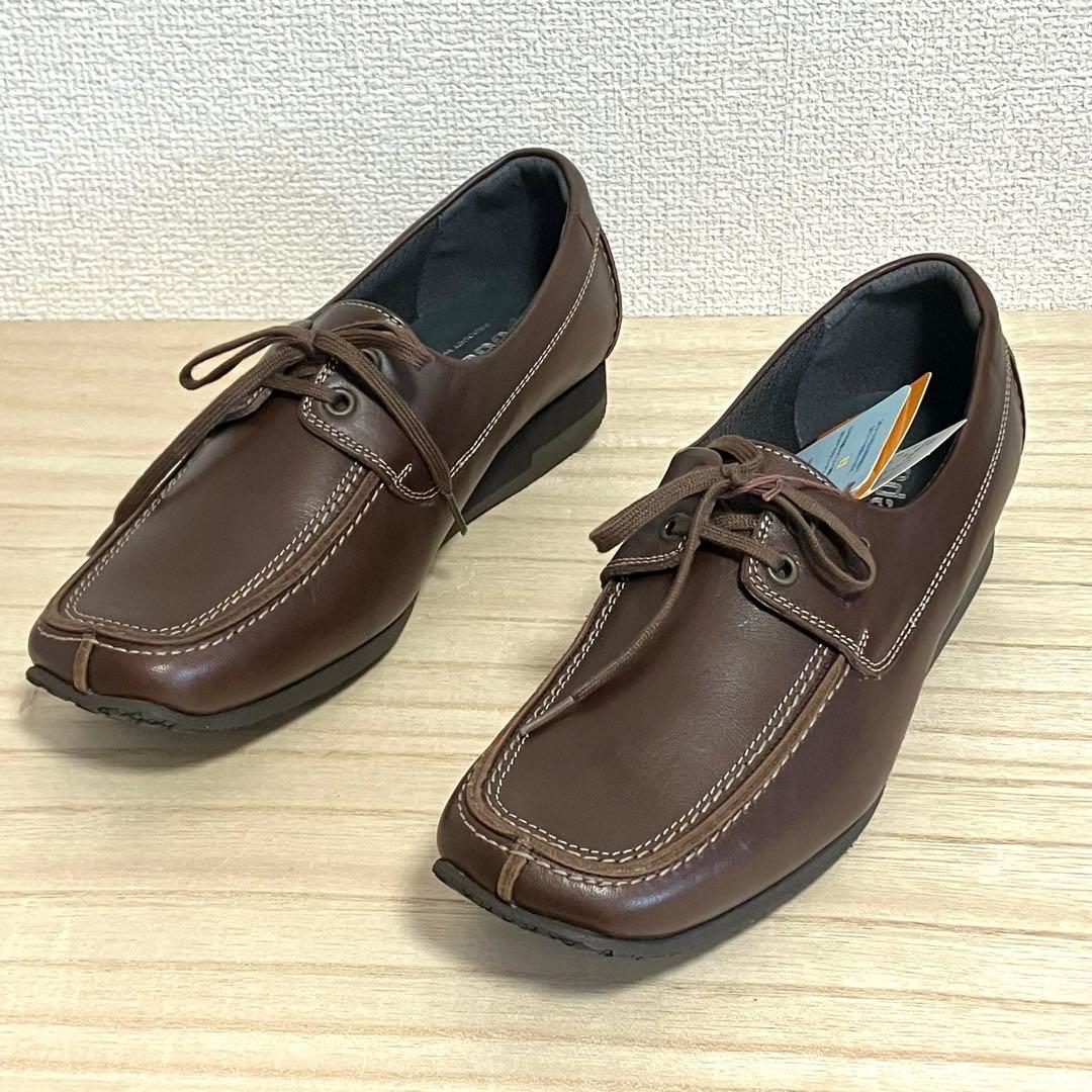 未使用品 タグ付き pedala ペダラ ブラウン 23.5cm