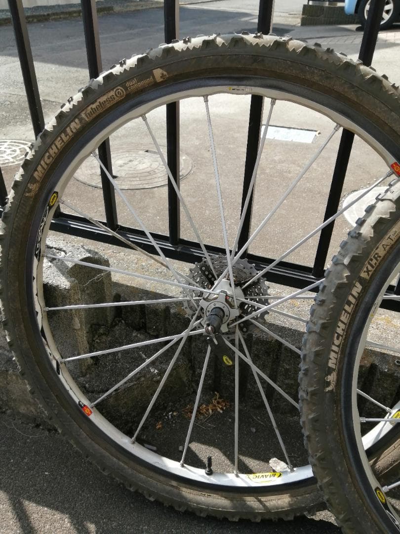 マビック　Cross MAX SL　中古　シマノスプロケ付き