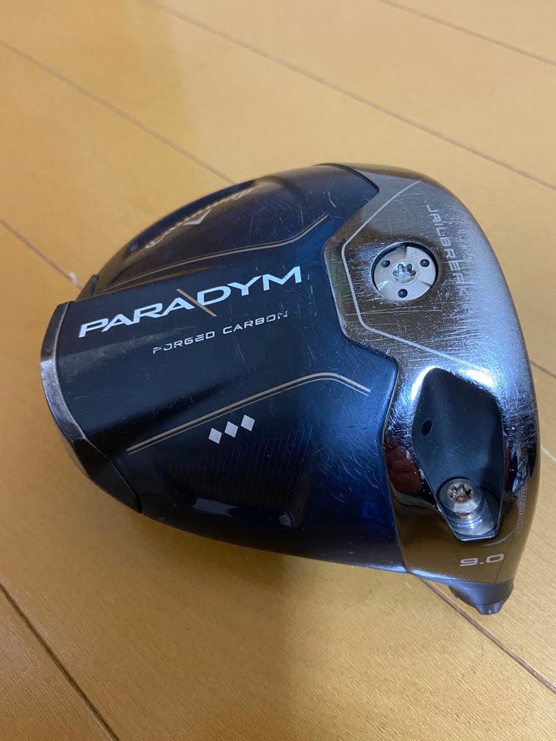キャロウェイ パラダイム トリプルダイヤモンド ドライバー ヘッド単体9,0°