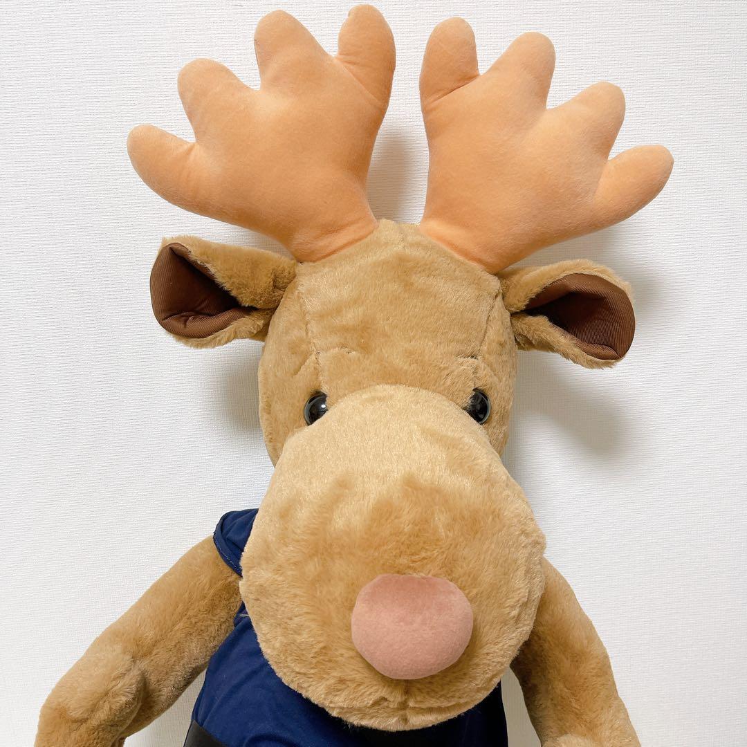 【非売品】VOLVO ボルボビッグエルク 特大ぬいぐるみ　120センチ エルク