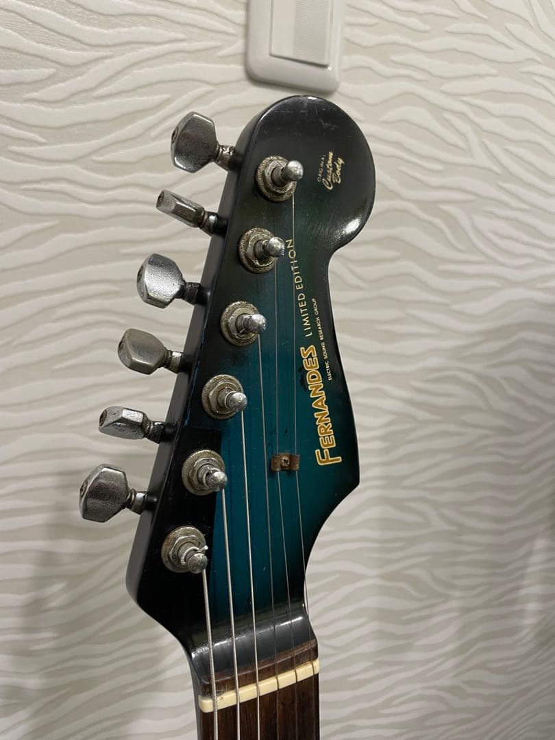FERNANDES エレキギター グラデーションブルー