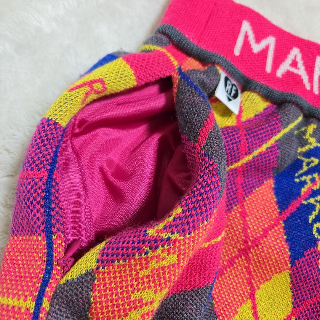 美品 マークアンドロナ アーガイル柄 セットアップ 日本製 近年モデル