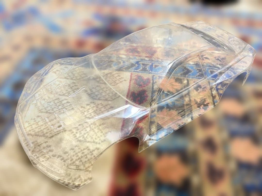 絶版品 タミヤ 1/10RC用 ザナヴィ ニスモGT-R(R34) スペアボディ