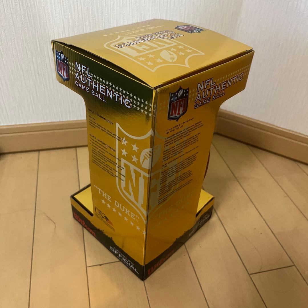 【未使用】 Wilson THE DUKE NFL公式球 アメリカンフットボール