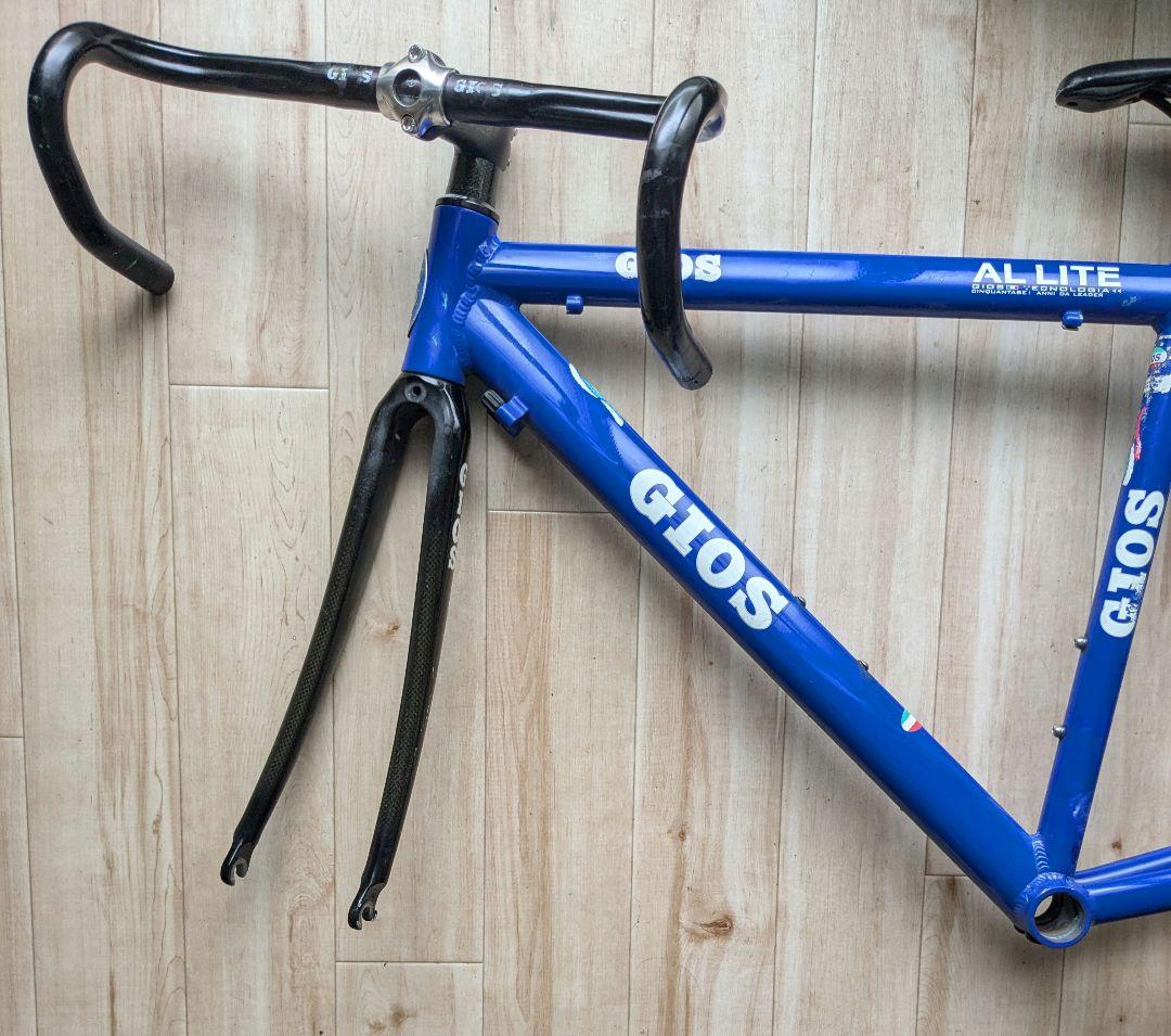 GIOS アルミニウムロードバイクフレーム 青