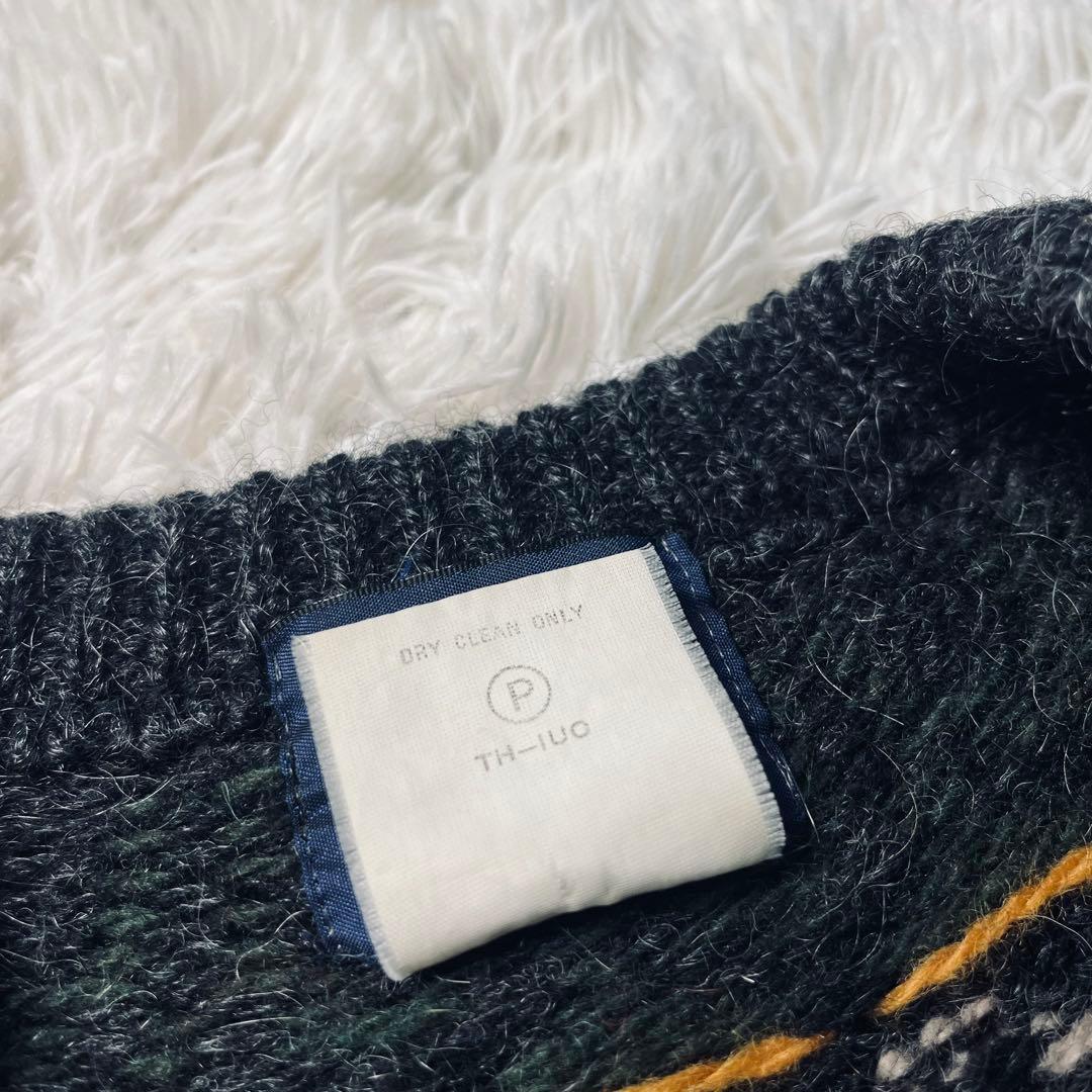 Woolrich Nordic Wool Mohair Knit 80s 紺タグ