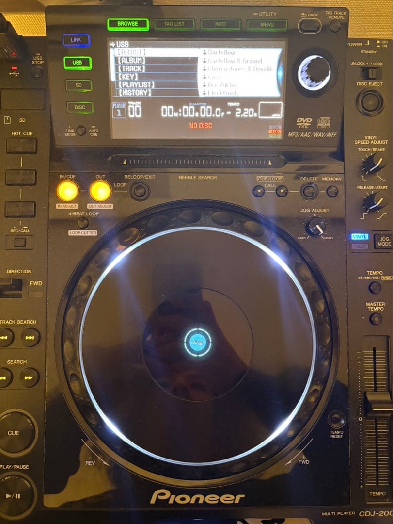 DJ機材 Pioneer CDJ-2000