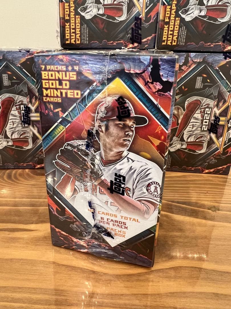 2022ToppsFireBaseballBlaster Box 6個セット