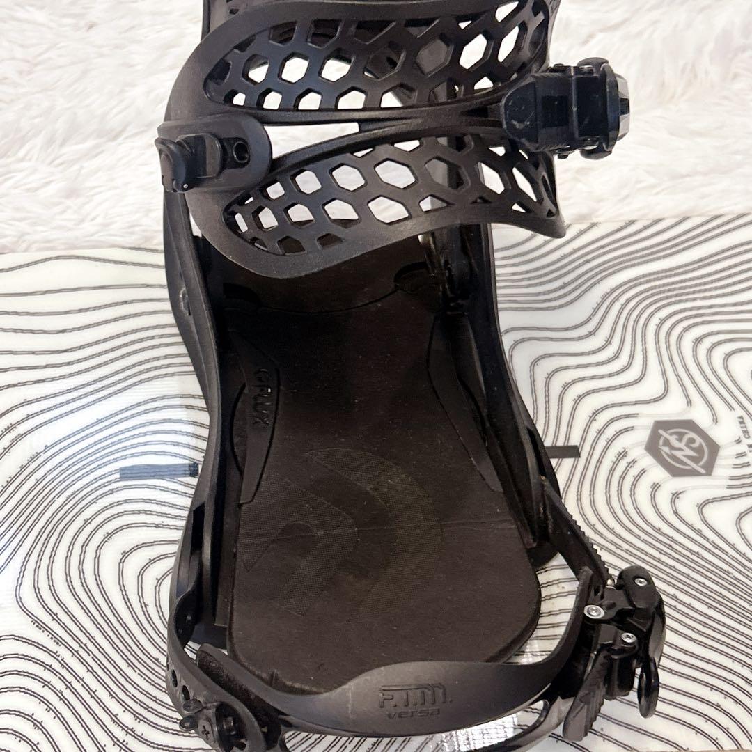 ZUMA スノーボード ALIVE 155cm FLUX バイン PR セット