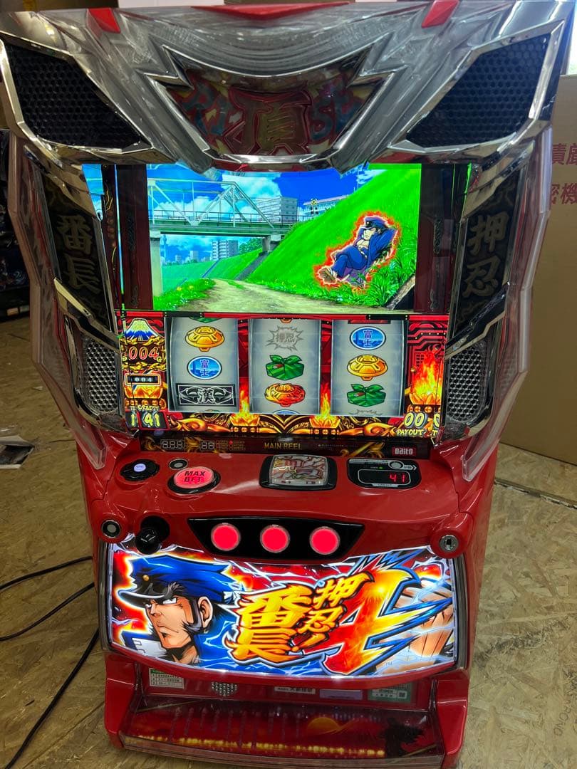 スマスロ実機　押忍!番長4 データユニット　バイブオンオフ付き