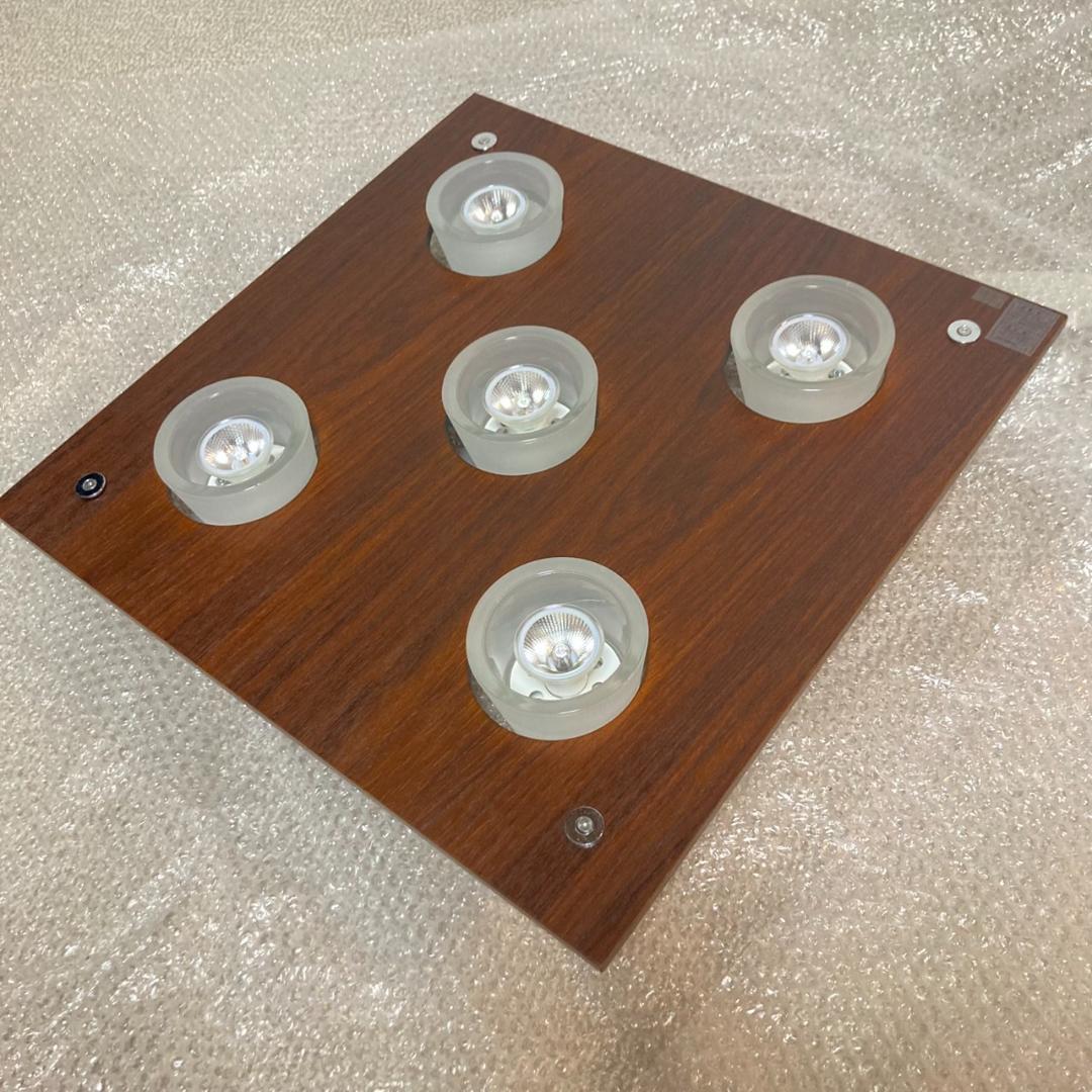 YAMAGIWA ヤマギワ 5灯シーリングライト G1485U スクエア