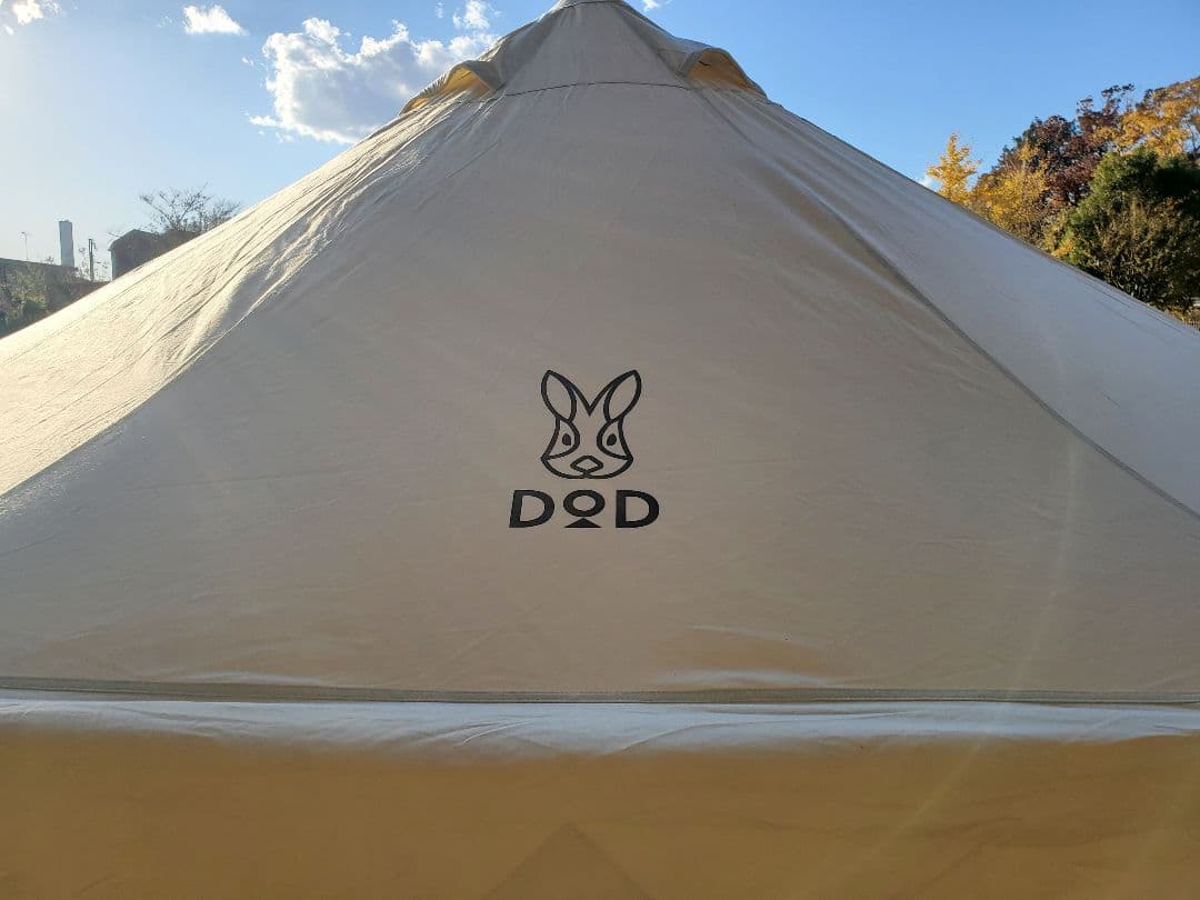 【DODタケノコテントミニ】グランドシート＋重宝するおまけ付き！