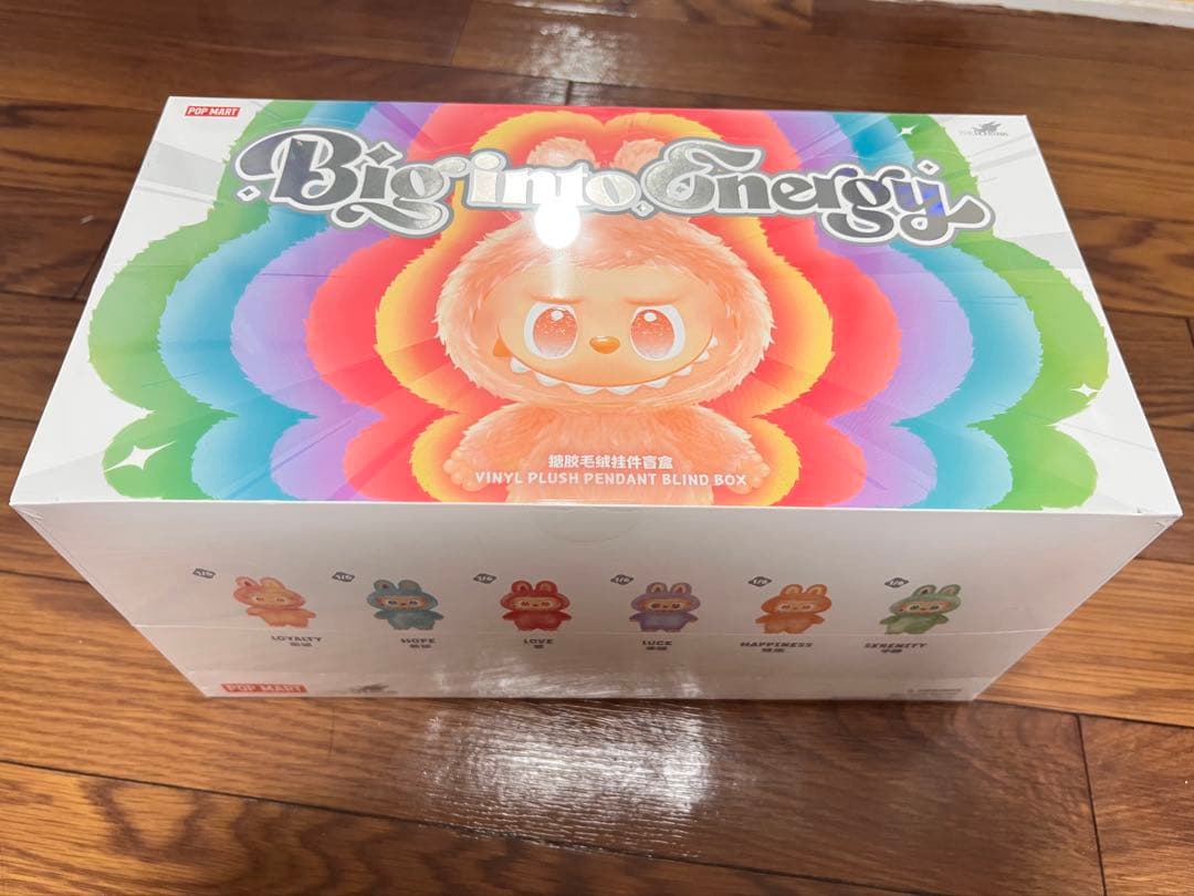 POP MART Big into Energy ラブブ　1ボックス(6個入り)